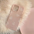 Doux et mignon West Highland Coque de téléphone Bracket blanc chien