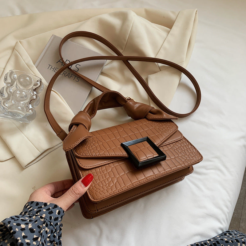 Textured Versatile Shoulder Bag