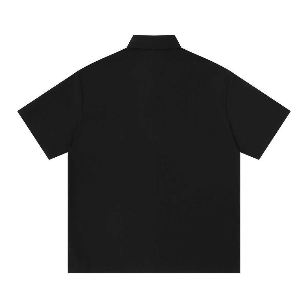 T-shirt à manches courtes rétro style américain pour le printemps et l'été