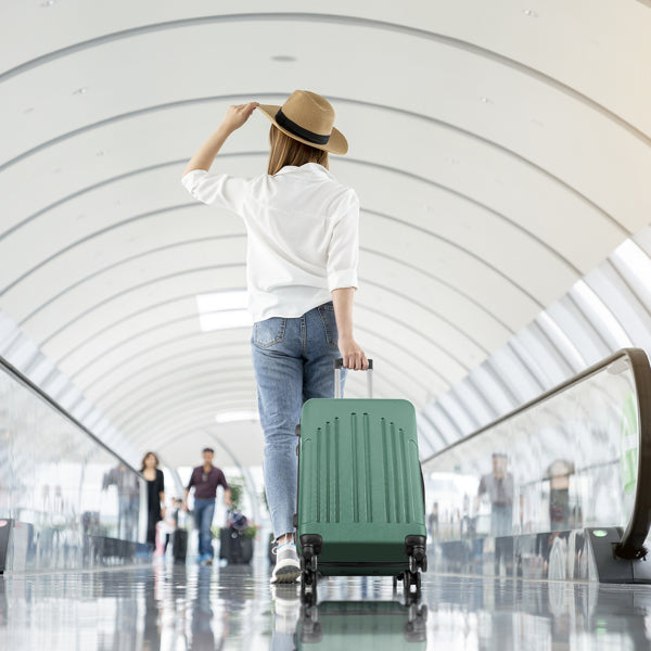 Bande verticale quatre dans une valise