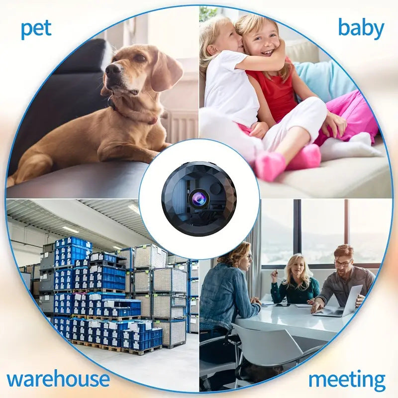WiFi Wireless Network Security Camera HD Surveillance Camera Diamond
