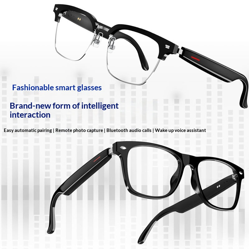 Bluetooth Longue durée de vie de la batterie Multi-Functional Blue Light Blocking Call Glasses