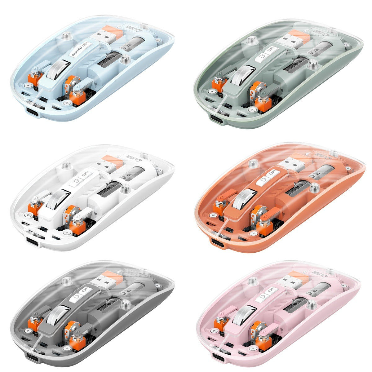 Ordinateurs de bureau sans fil transparents et ordinateur portable