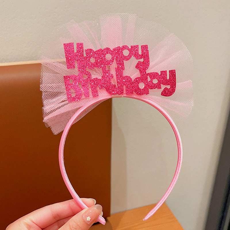 Ceinture mignon pour enfants Princesse Anniversaire Photo Décoration Accessoires