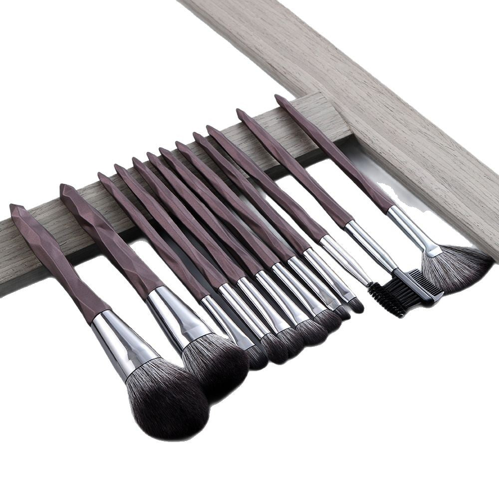 Ensemble complet de brosse de maquillage Blush de la laine d'ombre de la Fondation