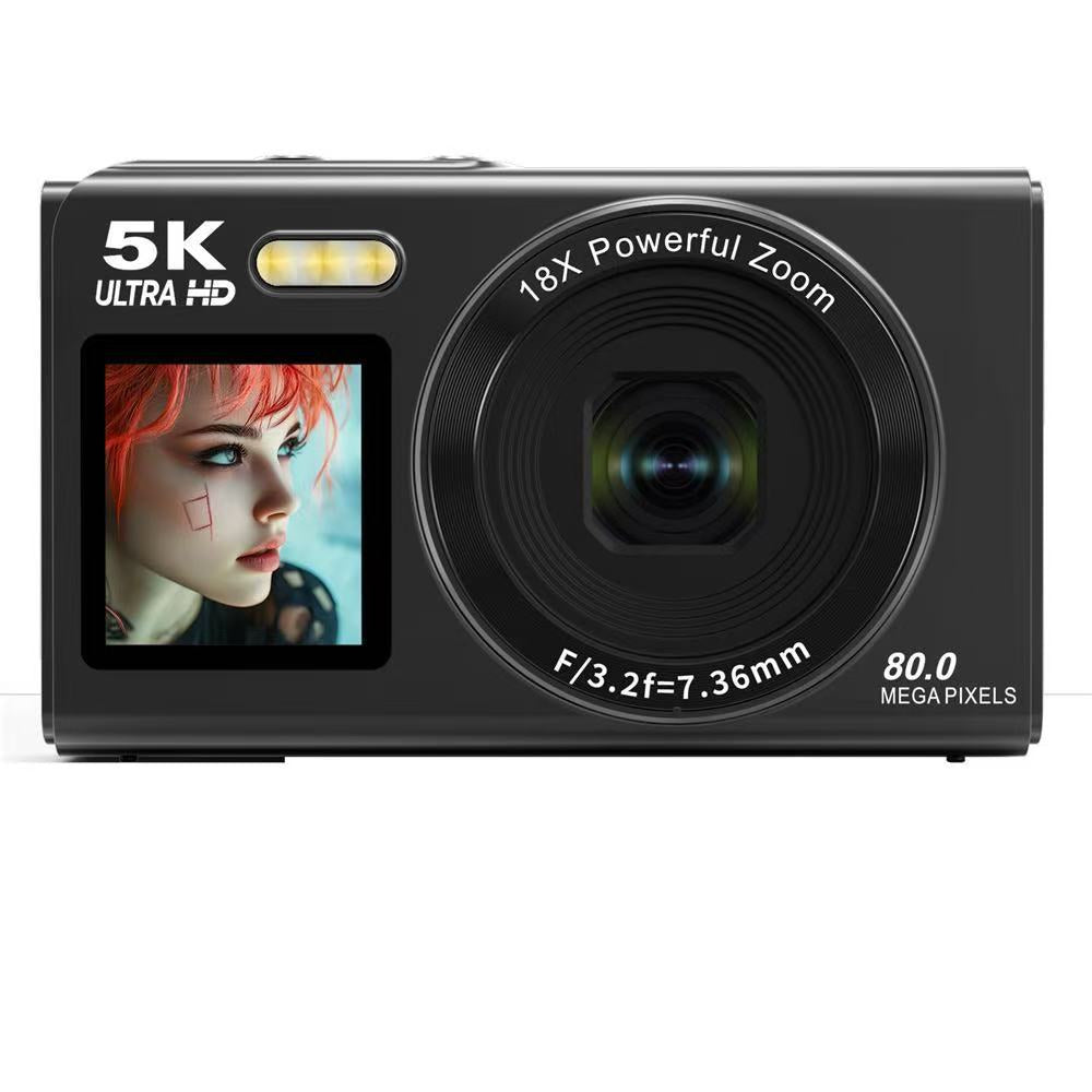 HD Dual-Screen Selfie Video WIFI Téléphone portable Caméra numérique portable