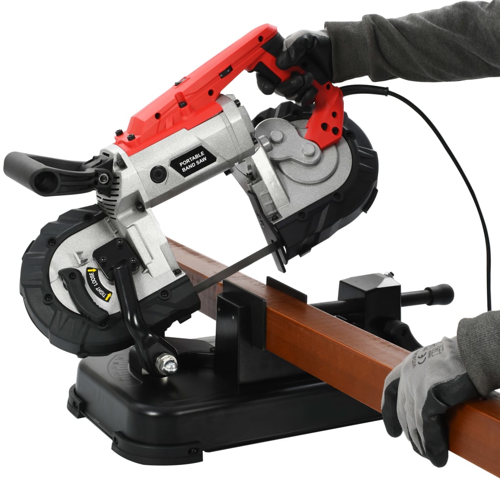 Bandsaw avec support et étui de transport