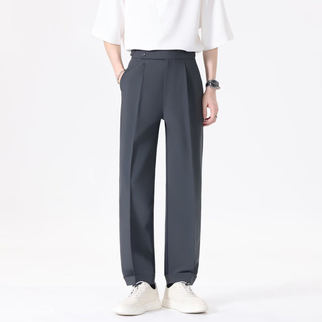 Pantalons de costume drapés Pantalons pour hommes