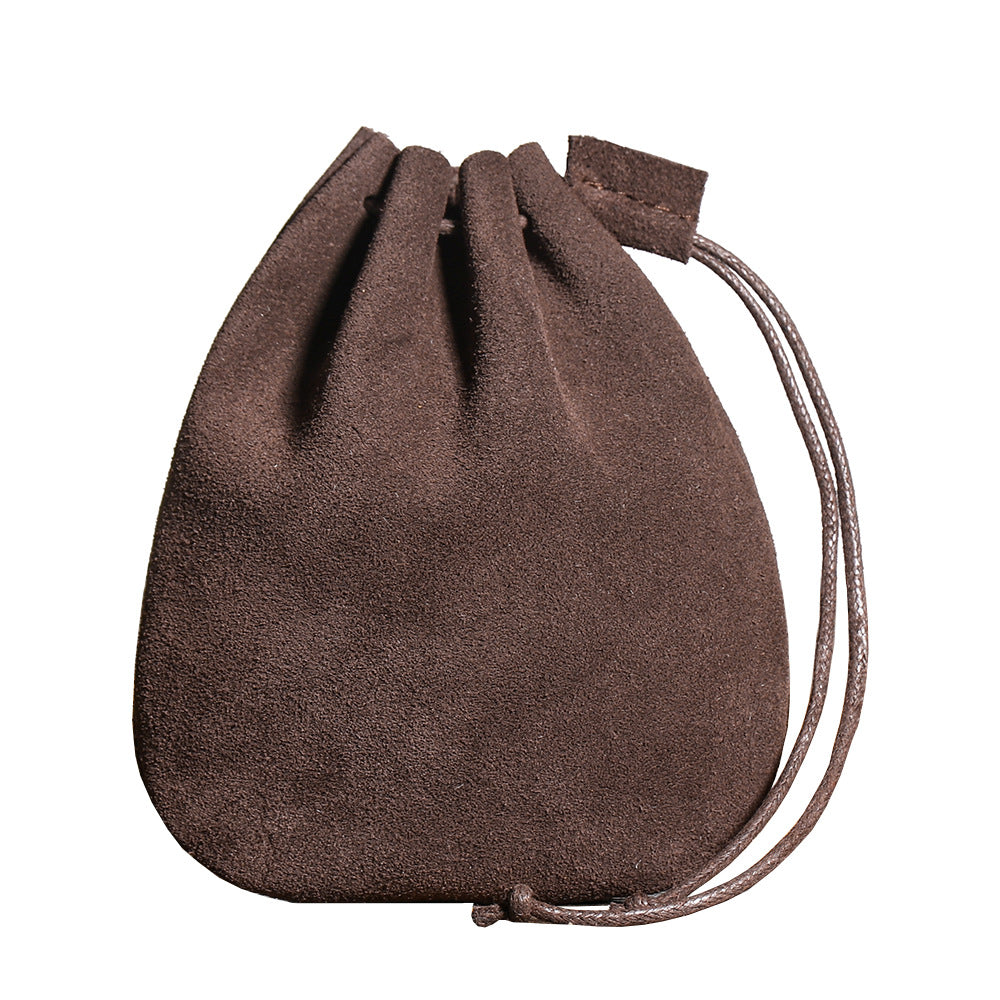 Pochette de rangement à cordons tressé en première couche