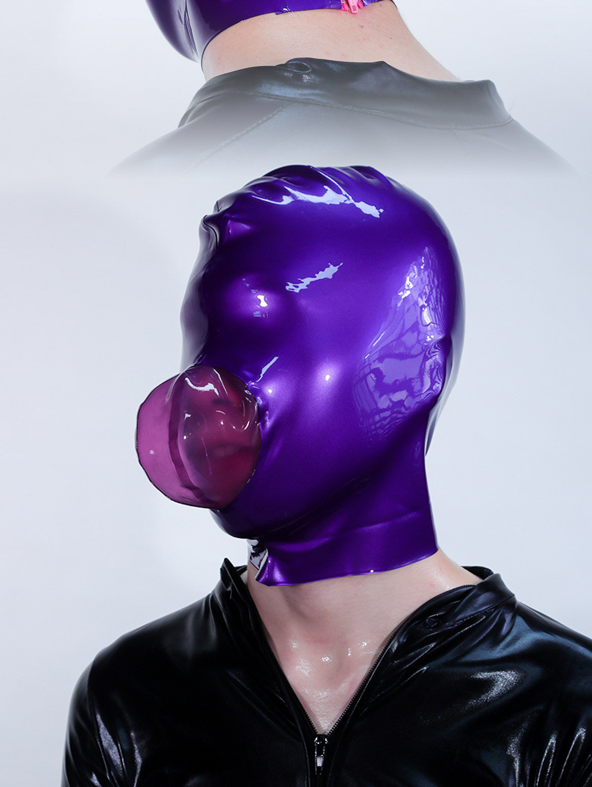 Visage en trois dimensions avec faint respirant