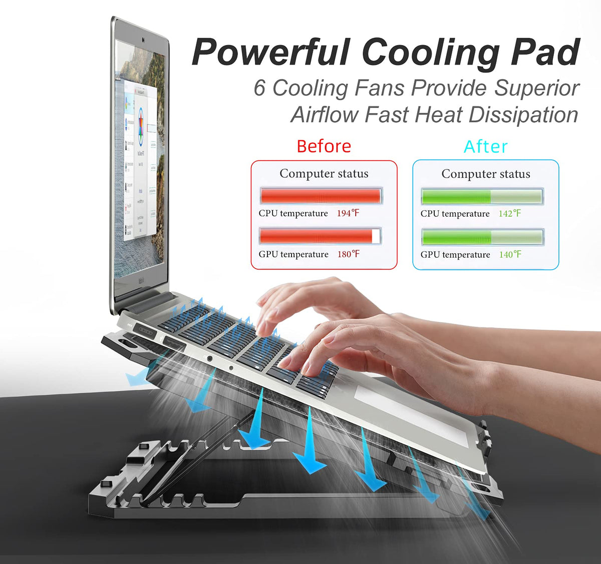 Radiateur pour ordinateur portable