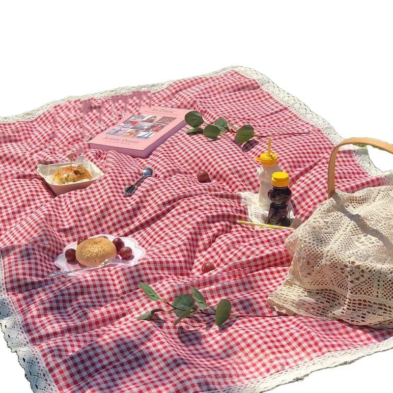 Tapis de pique-nique jaune en nappe de plein air