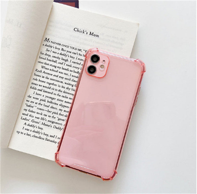 Téléphone portable Shell Girl Protection du coeur Fine Hole