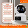 Camera surveillance No blind spot Intelligent HD night vision surveillance
