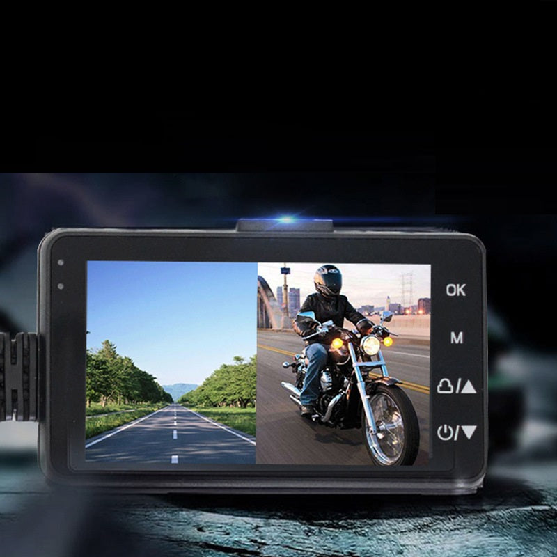 Haute définition 720P double-type étanche moto Dash Cam