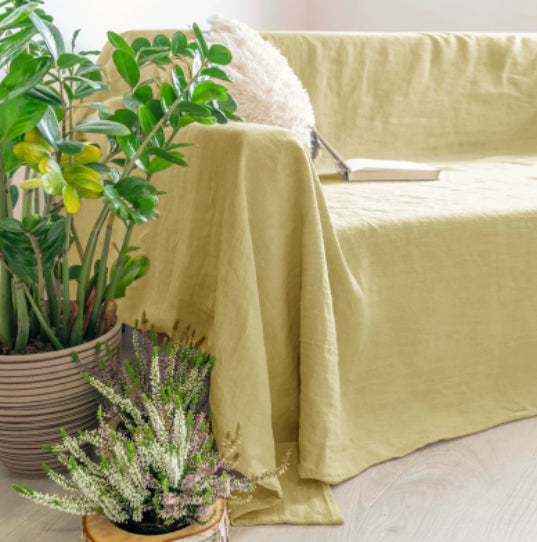 Serviette Hemp Jet Canapé Couverture de climatisation