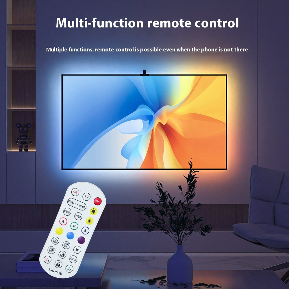 TV Même écran Ambiance Lumière Écran intelligent Lien lumineux synchrone Lumière intelligente colorée