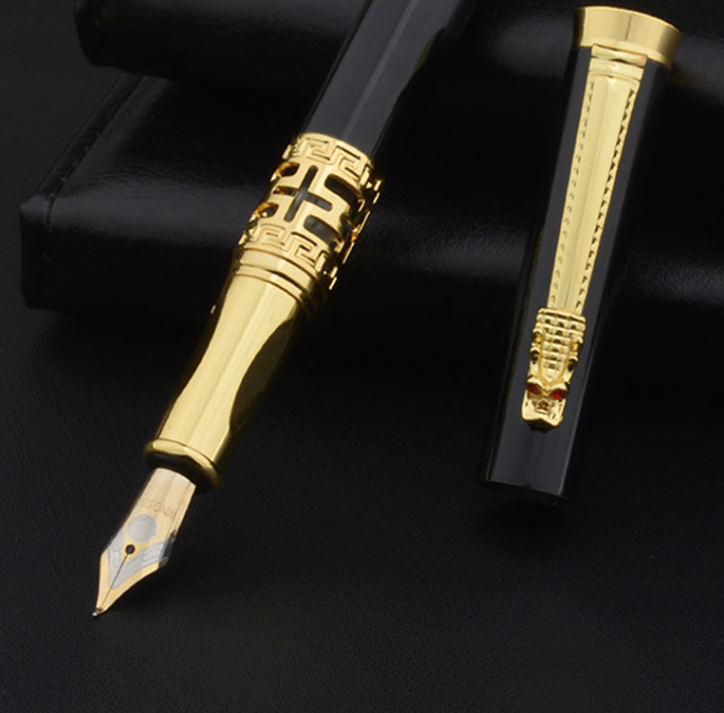Pen immortal étudiant pratique Calligraphie stylo dur de remplacement encre Sac coffret cadeau