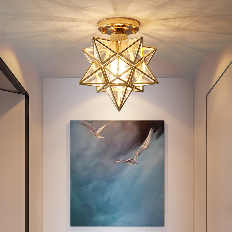 Lampe de plafond Nordic Creative Five Star