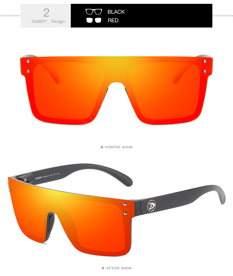 DUBERY Lunettes de soleil à une pièce surdimensionnées