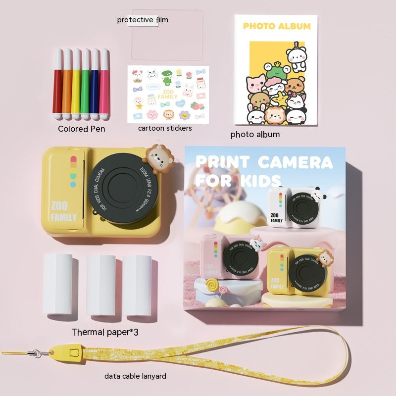 Caméra d'impression numérique Mini pour enfants
