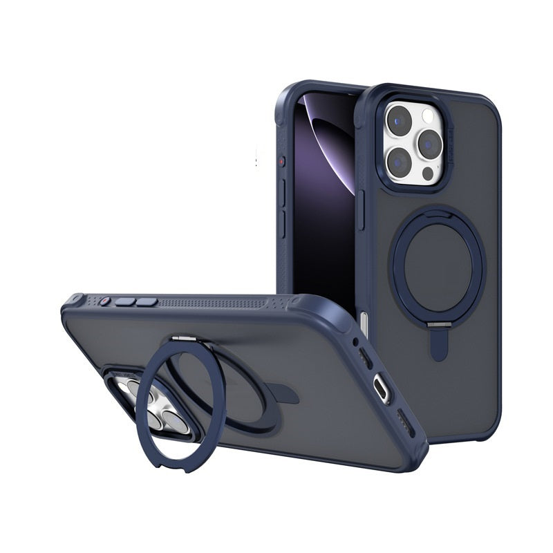 Étui de téléphone à aspiration magnétique sensible à la peau