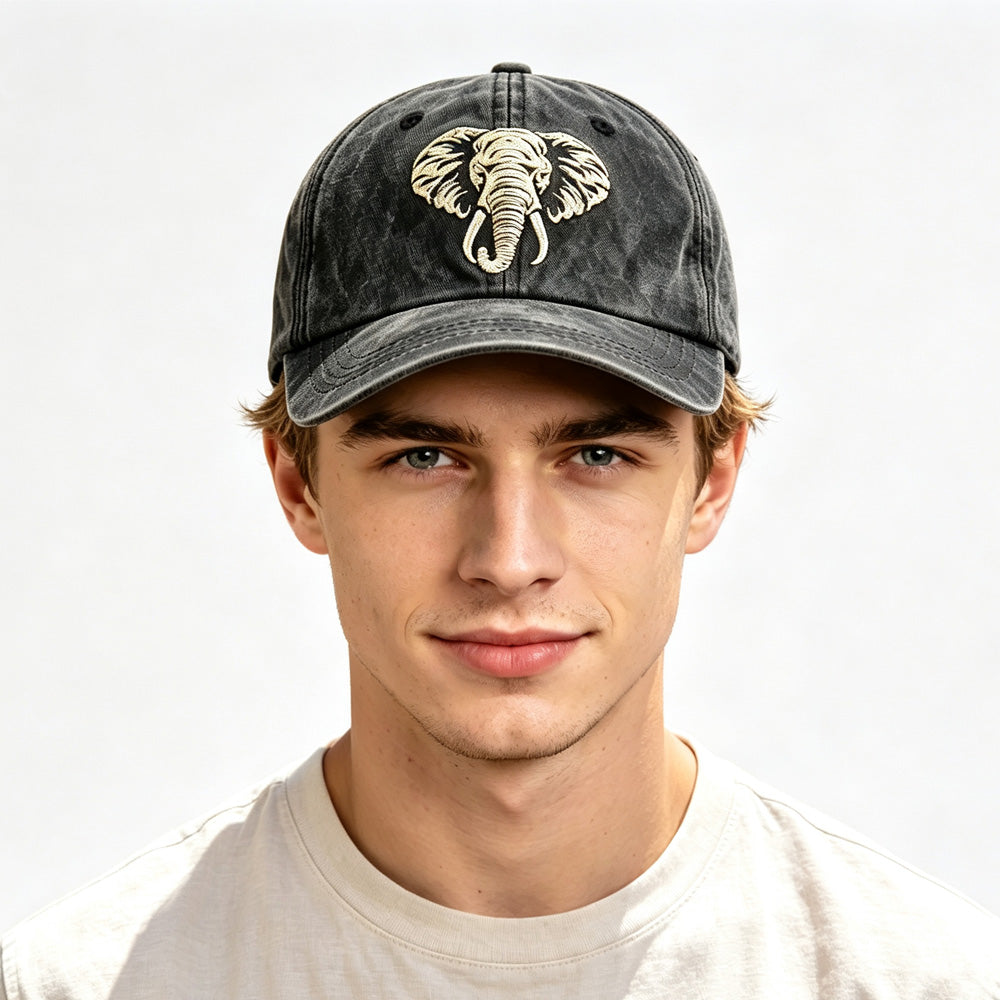 Casquette de baseball en coton lavé vintage 2pcs