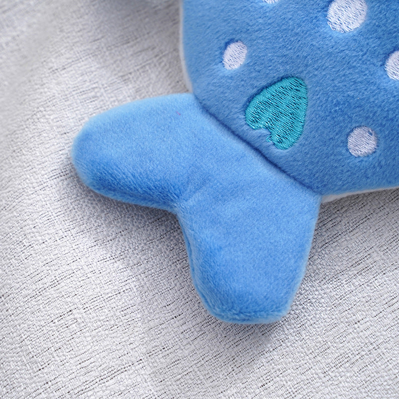 Pendentif de dessins animés en peluche de pièces de Shark pour enfants