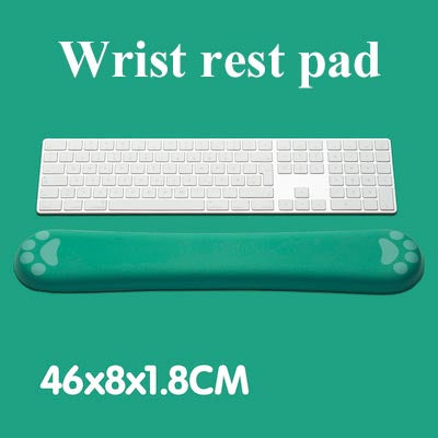Cat's Claw Memory Mousse Keyboard Support main Bracelet Cute Cartoon Creative