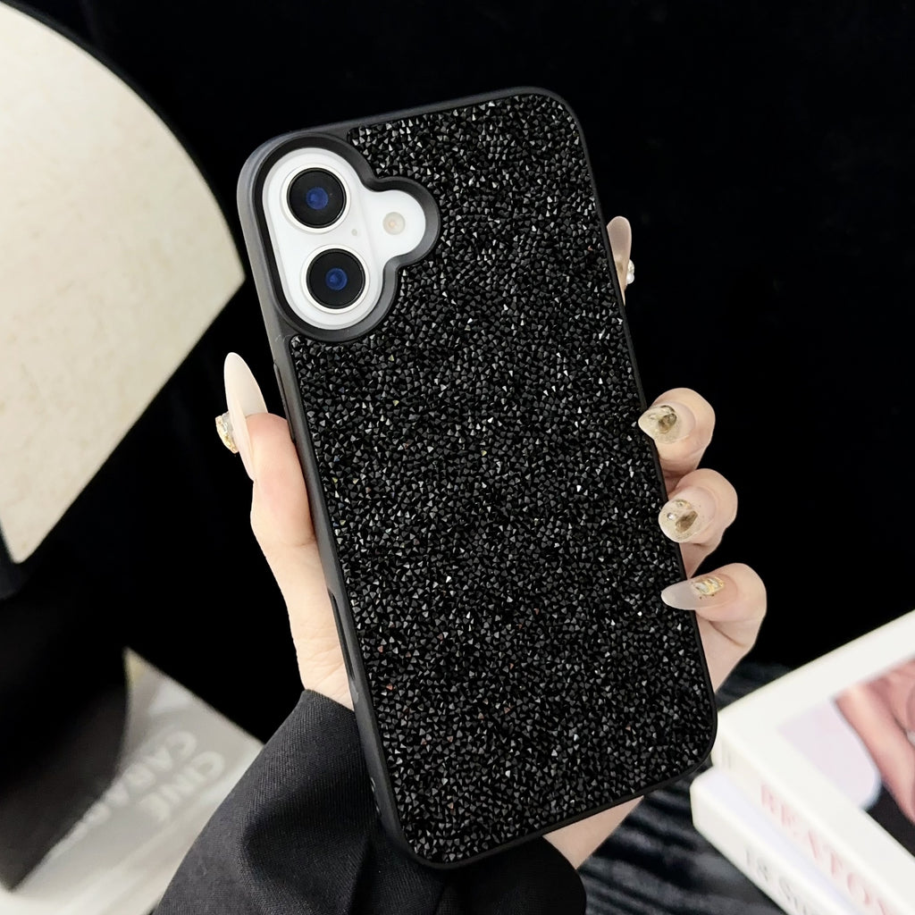 Boîtier de luxe de téléphone fait main en diamant complet