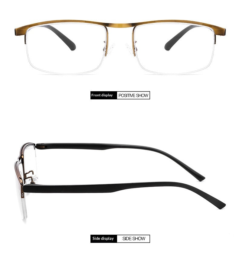Lunettes de lecture intelligentes progressives à blocage de lumière bleue multifocale