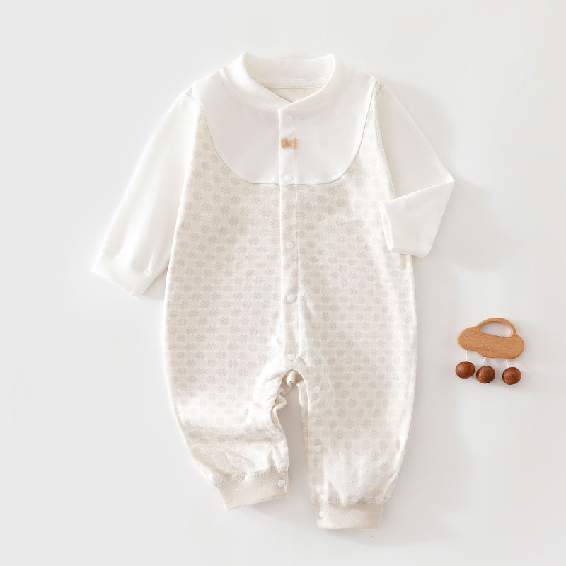 Classe A Pure coton bébé Romper printemps automne osseux manches longues costume bébé