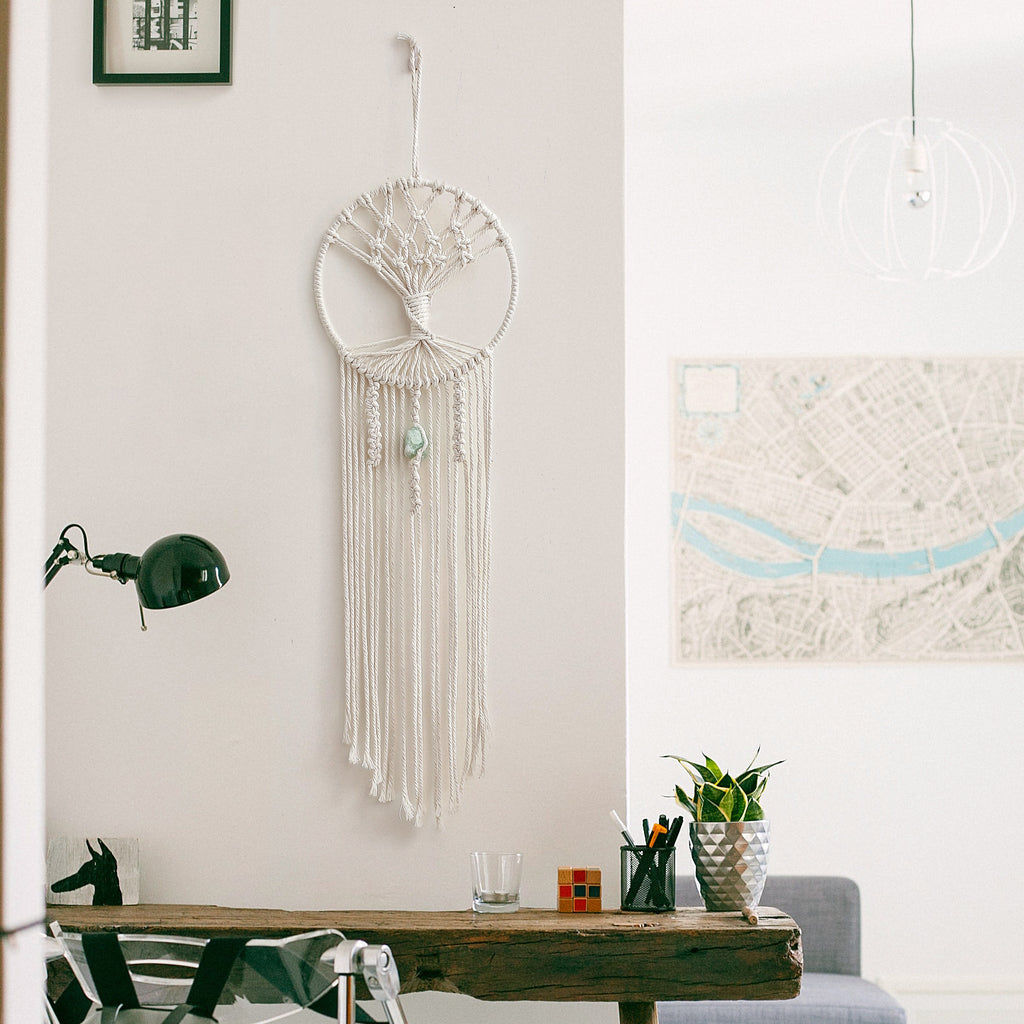 Tapisserie artisanale Dream Catcher Tree Accueil
