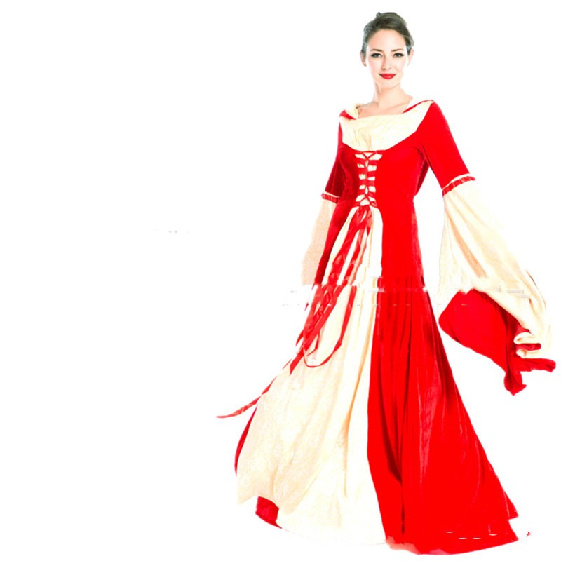 Halloween COS Ball Robe Reine Robe du soir