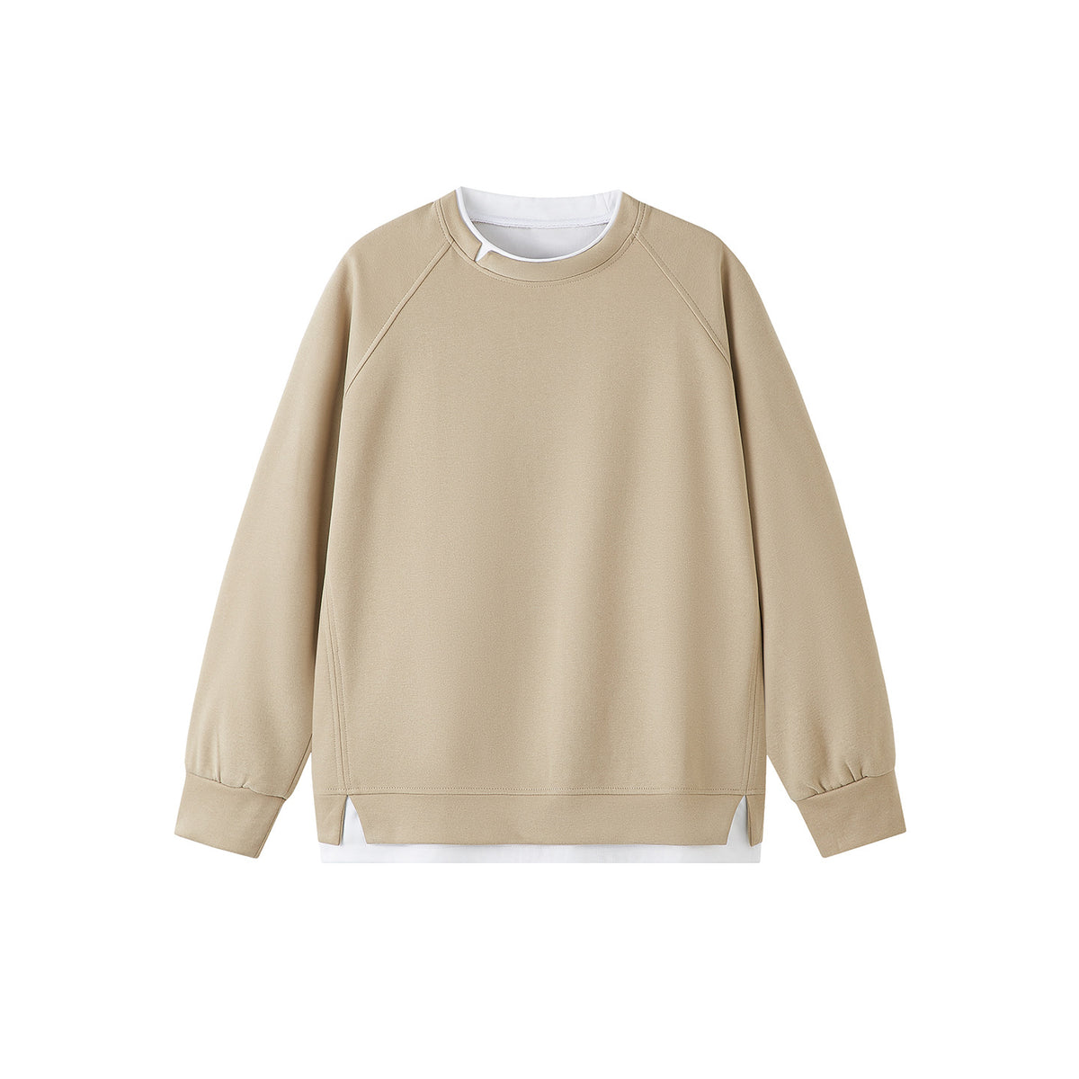 Pull-over en col d'équipage pour femmes