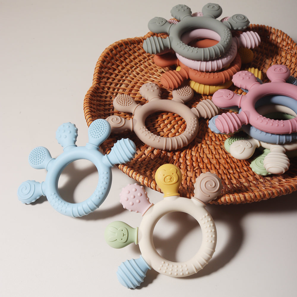 Enceinte de maintien de main en silicone comestible