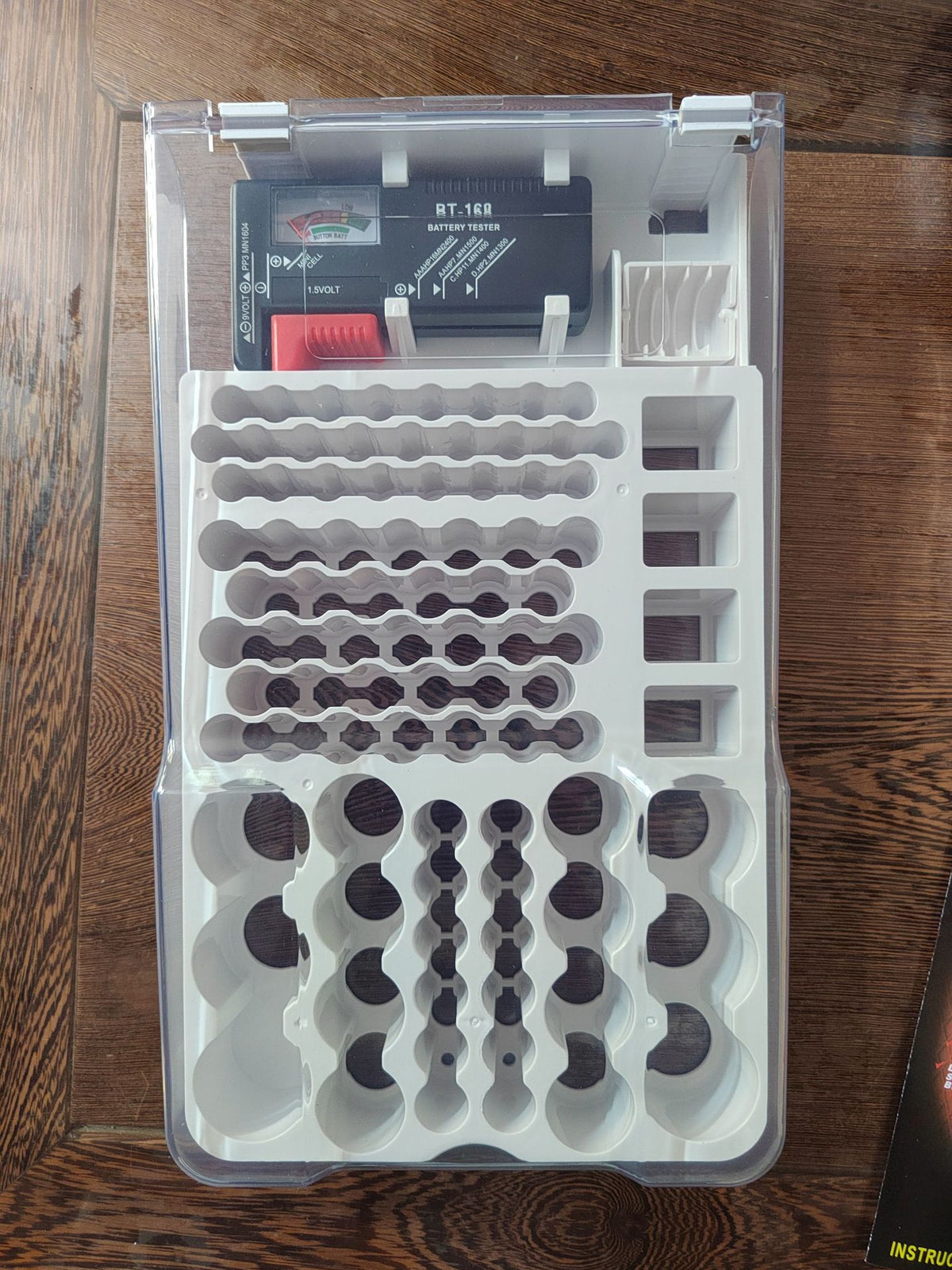 Boîte de stockage de l'indicateur de force de l'instrument d'essai de capacité de batterie