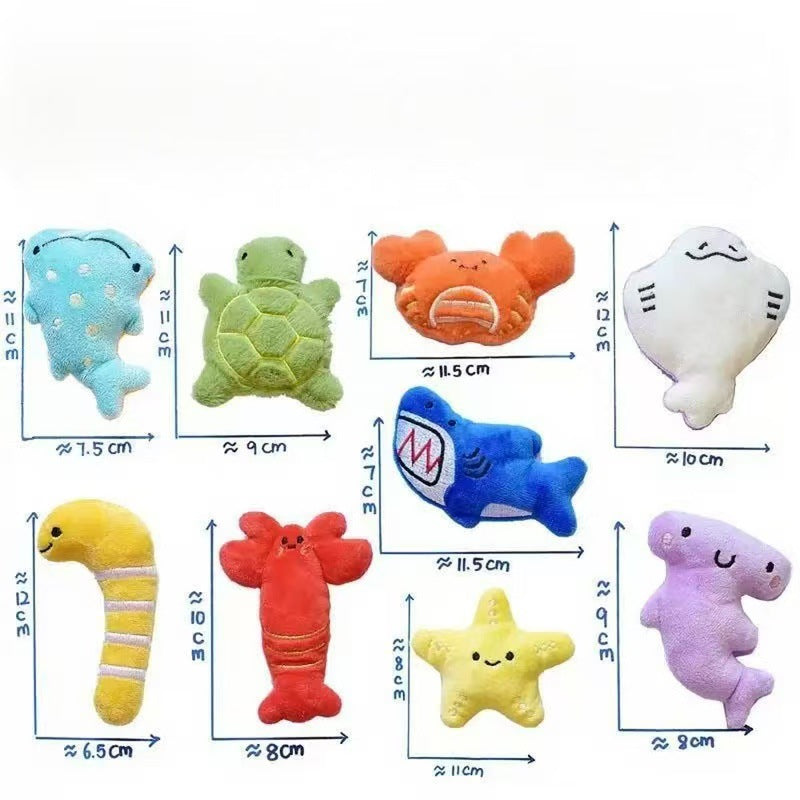 Mini Plush Dog Toy