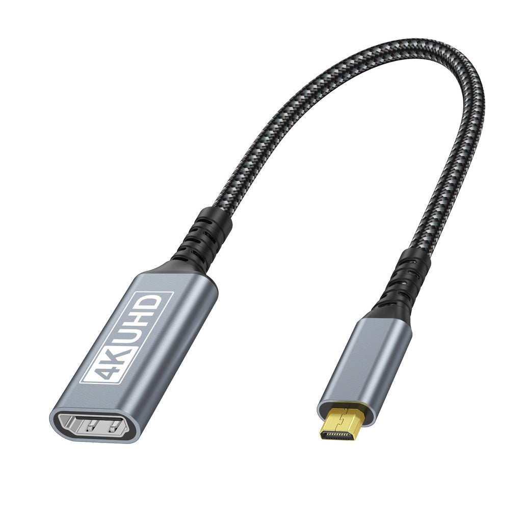 MicroHDMI Vers HDMI femelle Mini câble HD