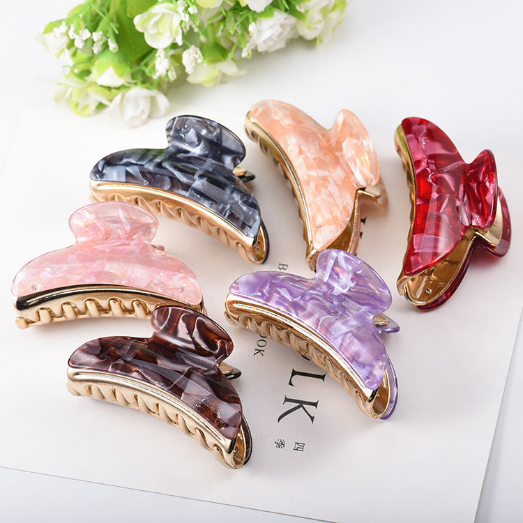 Mode femme Grandes Barrettes acryliques