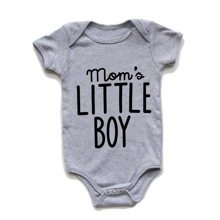 Ma mère petit garçon multicolore une-pièce Romper bébé body