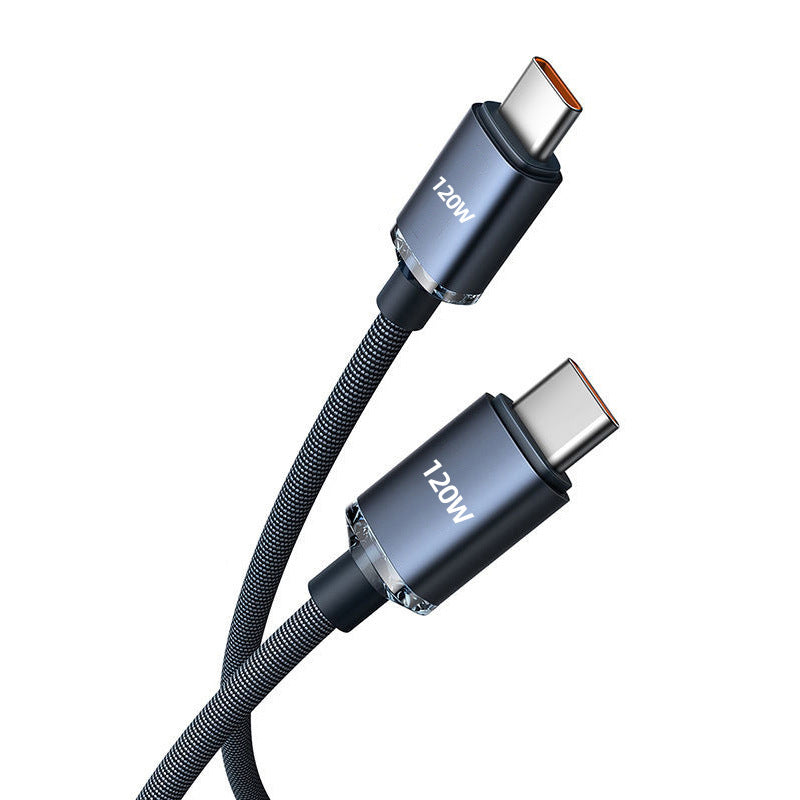 120W Fast Charge PD6A Double câble USB de type C