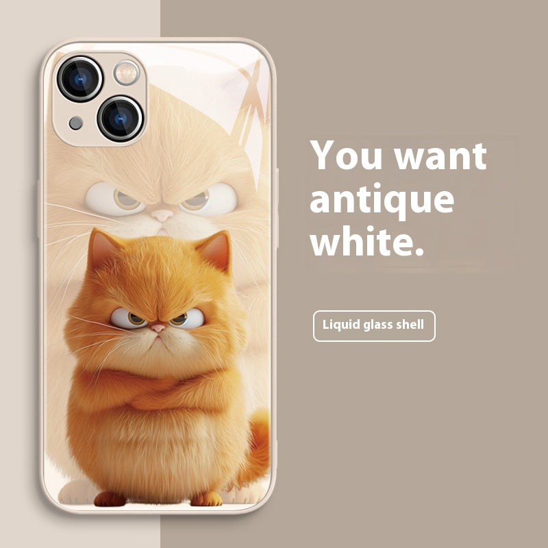 Dossier de téléphone chat Niche amusant et mignon