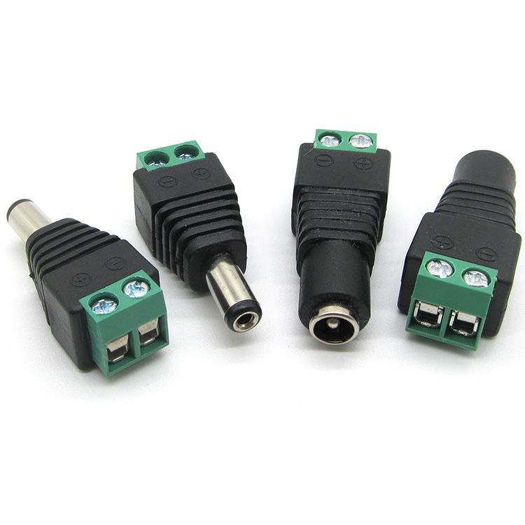 12v Connecteur mâle et femelle de surveillance connecteur de puissance