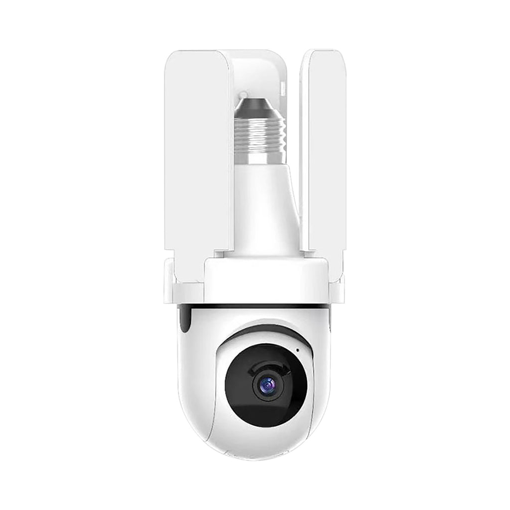 Un seul auto-pickup... Caméra de surveillance Ampoule de ventilateur à trois feuilles