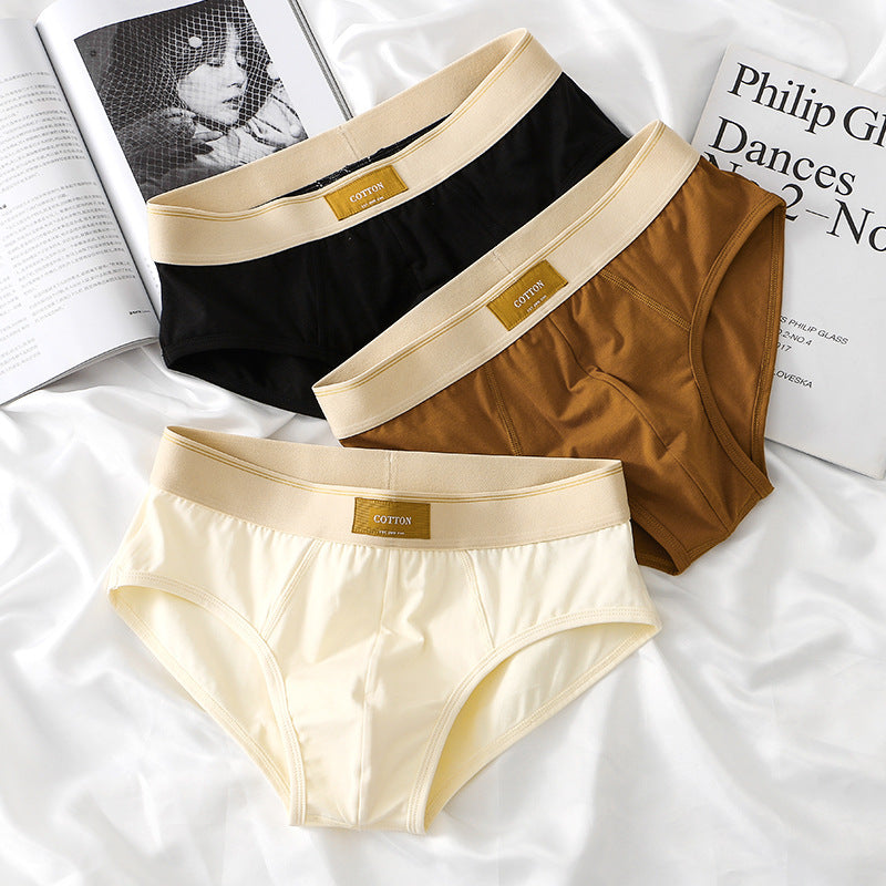 Slips en coton souple de mode pour hommes