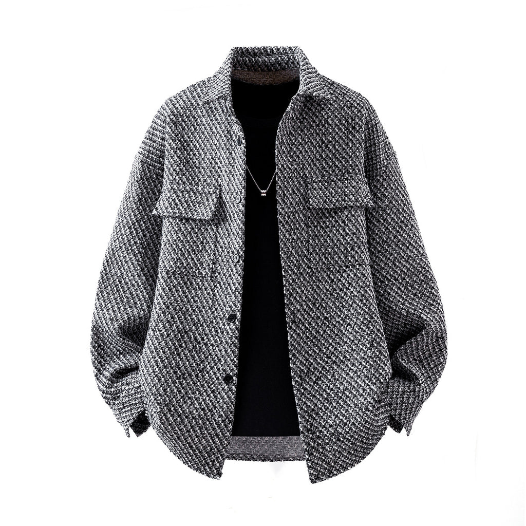 Veste Homme Américain-Style Retro Houndstooth