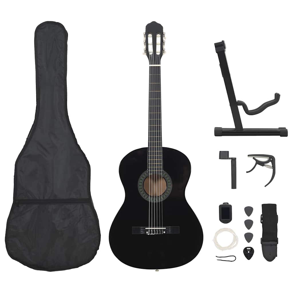 Set de guitare classique 12 pièces pour débutants 4-4