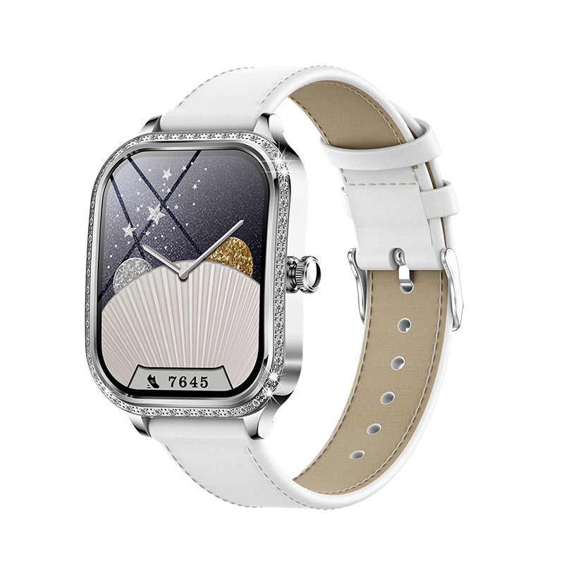 MK88 Bluetooth des femmes appelant la fréquence cardiaque Pression artérielle Calories de détection d'oxygène du sang M