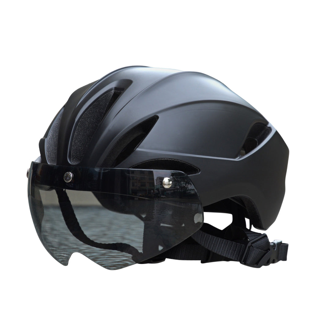 Integrally pour l'attraction magnétique amovible casque d'équitation pour vélo